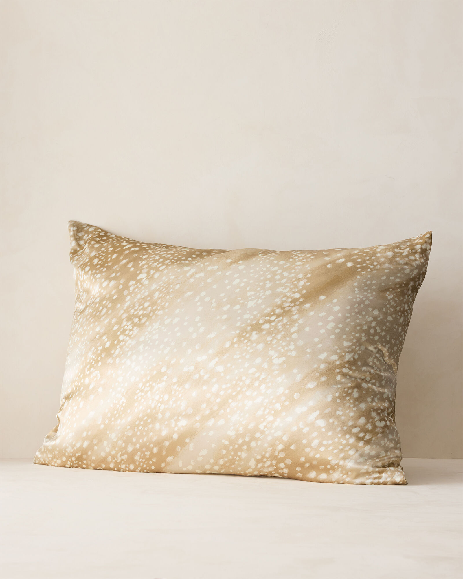 Washable Silk Abstract Fawn Pillowcase