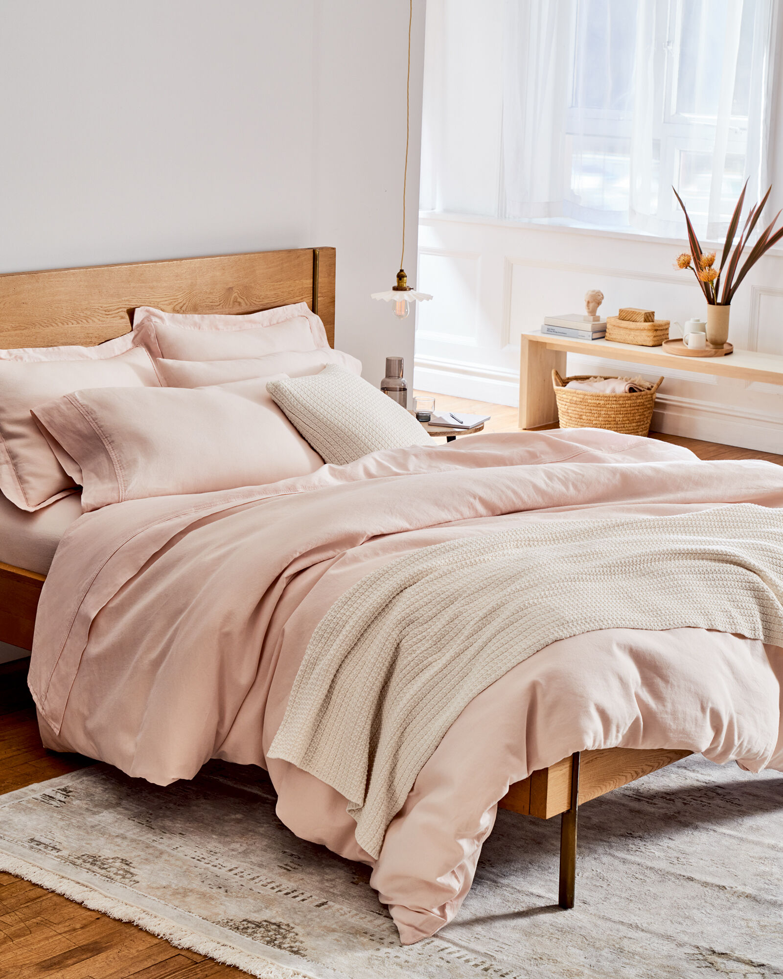 Organic Cotton Linen Duvet Cover