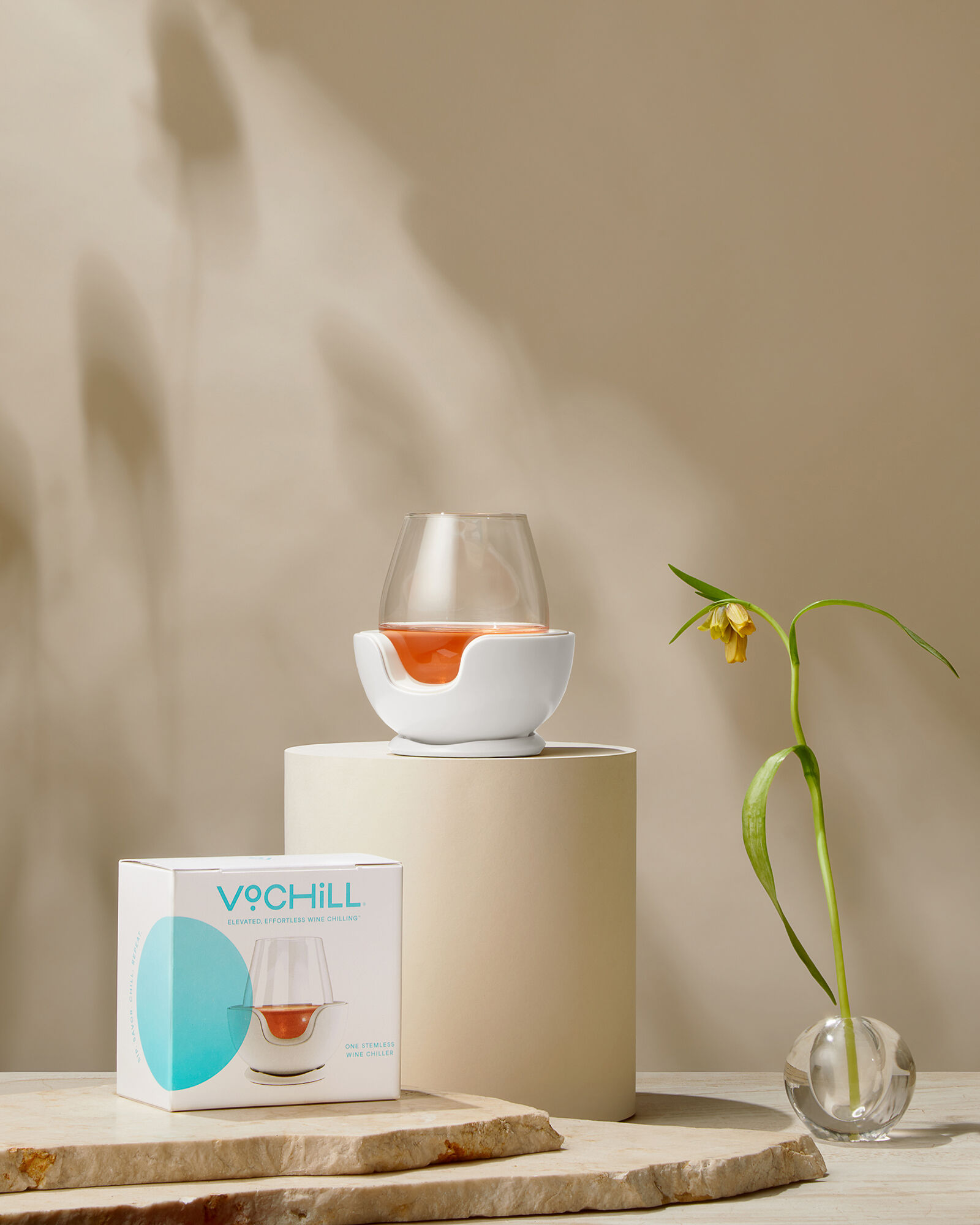 VoChill Stemless Wine Chiller Haven Well Within