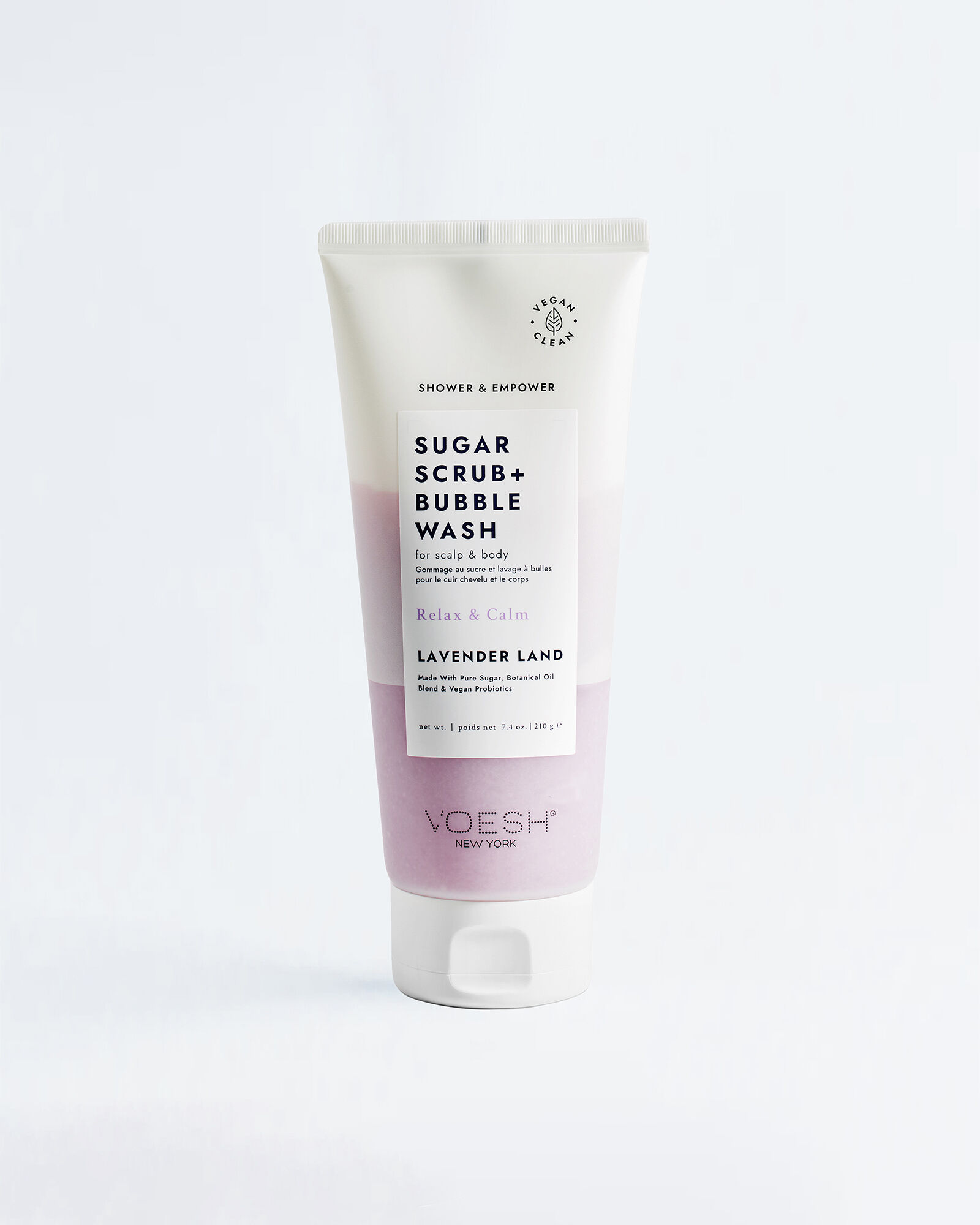 VOESH Sugar Scrub + Bubble Wash