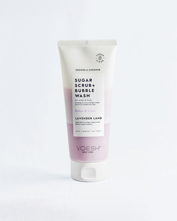 VOESH Sugar Scrub + Bubble Wash