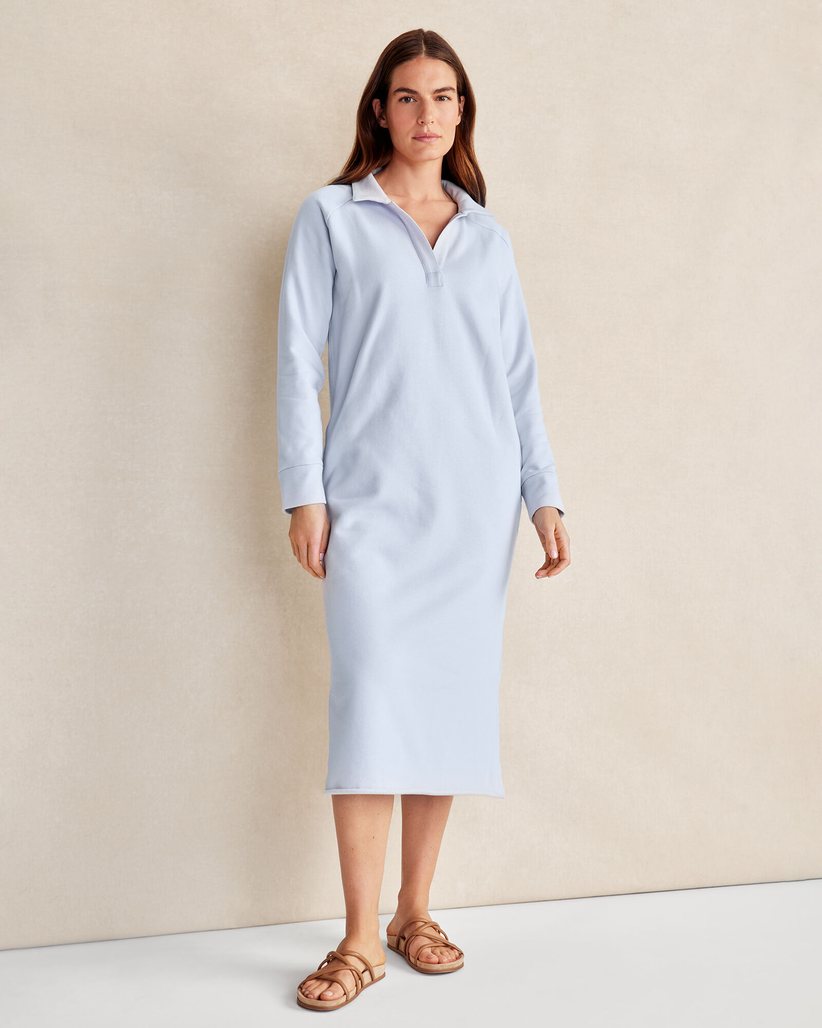 Organic Cotton Lofty Terry Lounge Dress | Haven Well Within