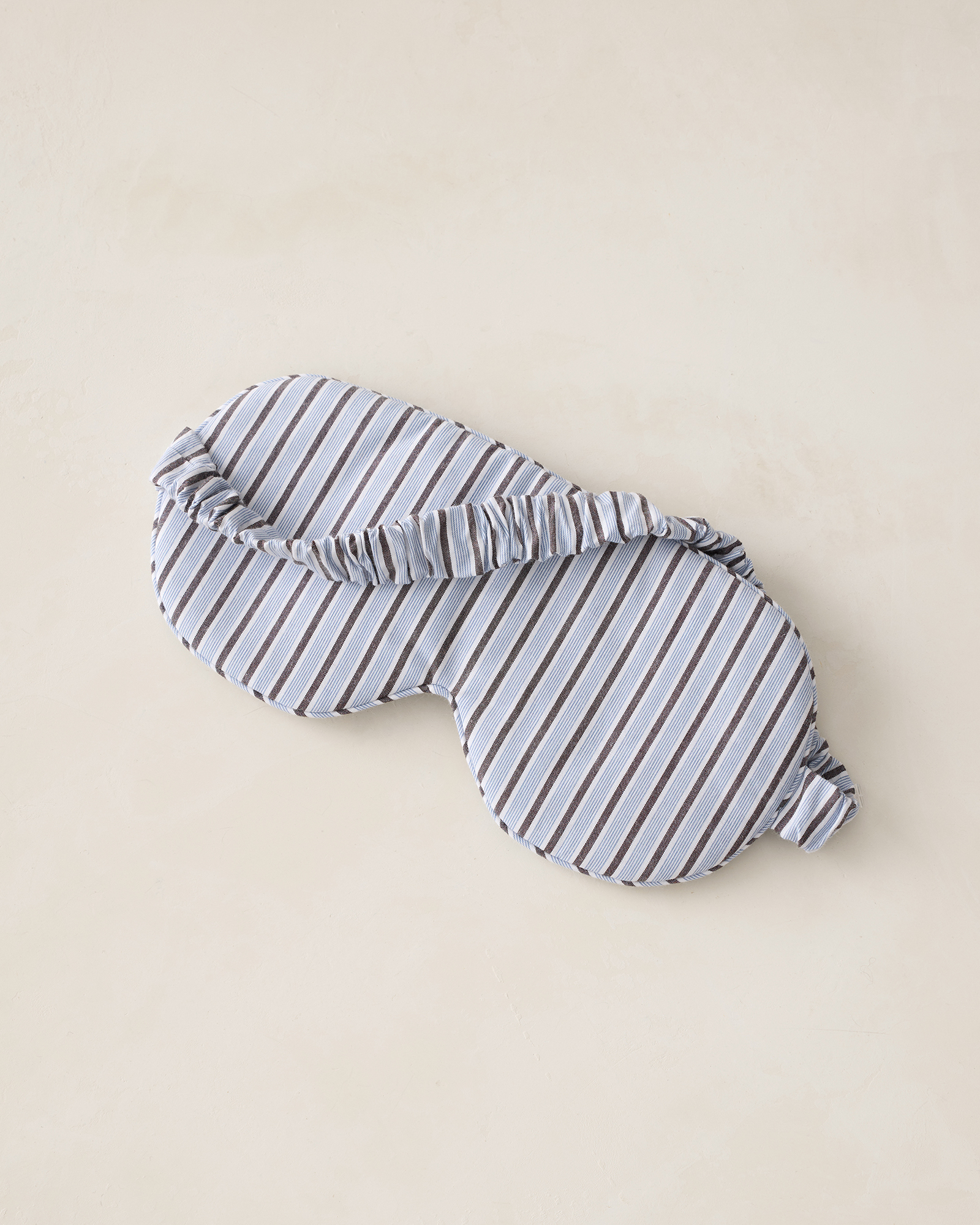 Organic Cotton Eye Mask | Iris Stripe White Multicolor