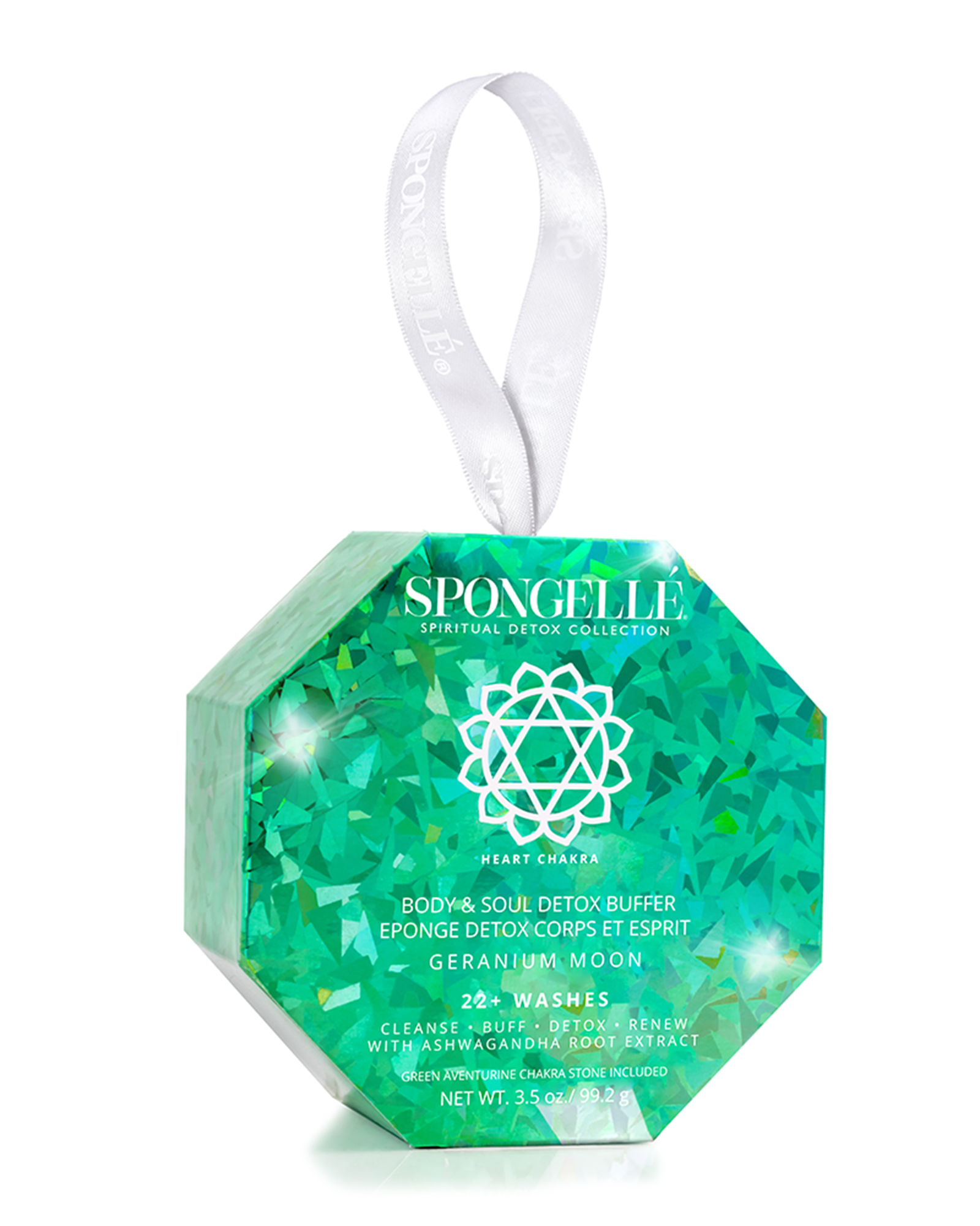 Spongell Spongell Geranium Moon Spiritual Detox Body Buffer 28$