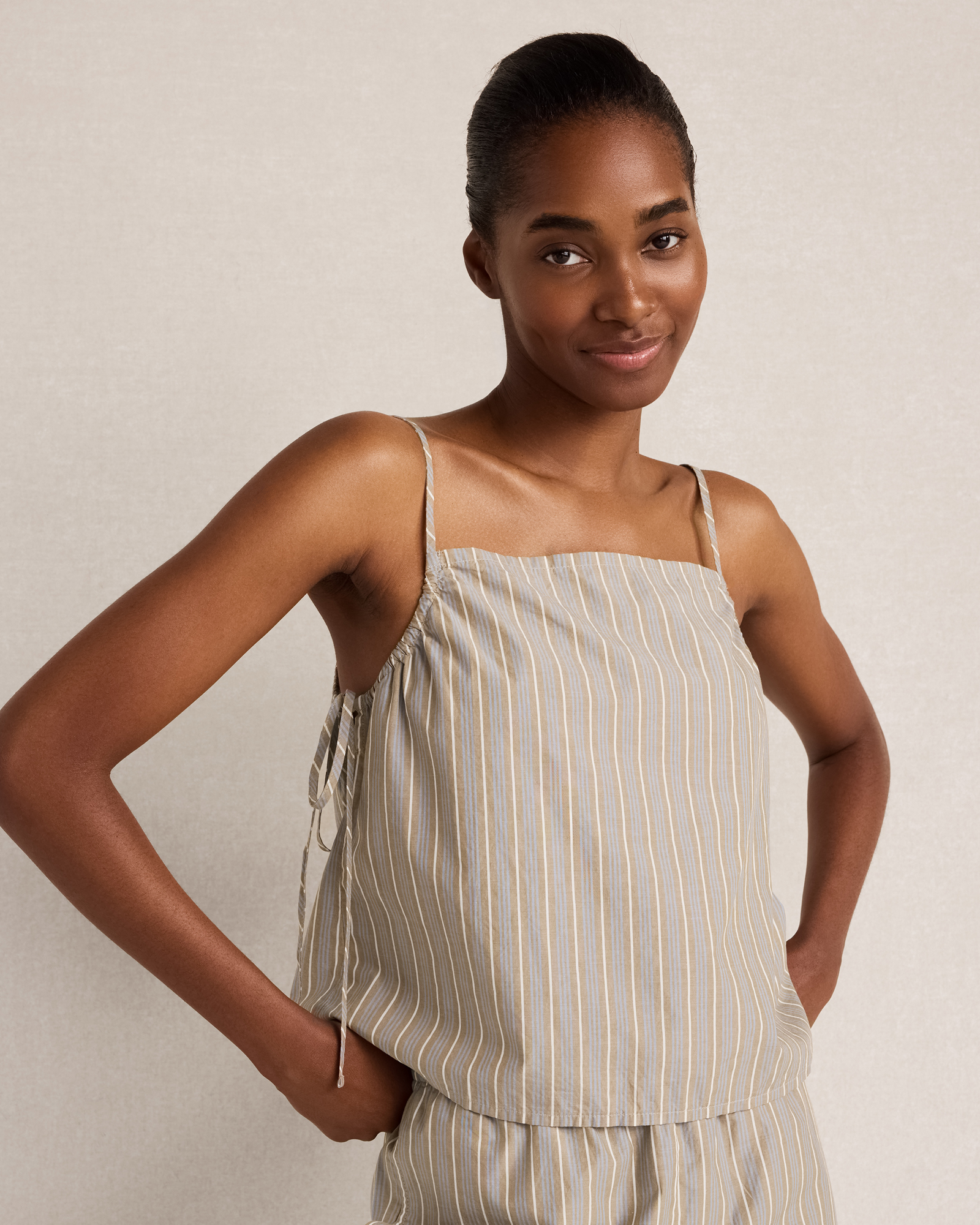 Organic Cotton Jersey Lace Trim Cami | Haven Well Within