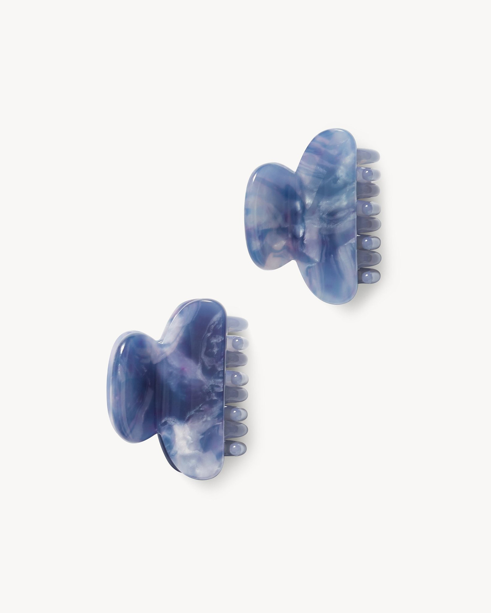 Machete Cosmic Blue Twin Heirloom Claw Hair Clips 001 45$