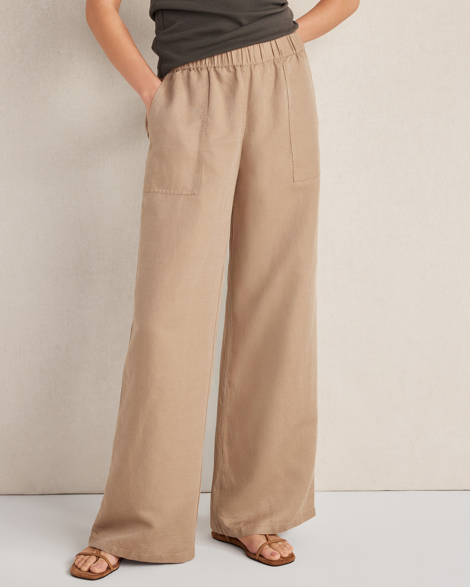 Linen Tapered Pants | Haven Well Within