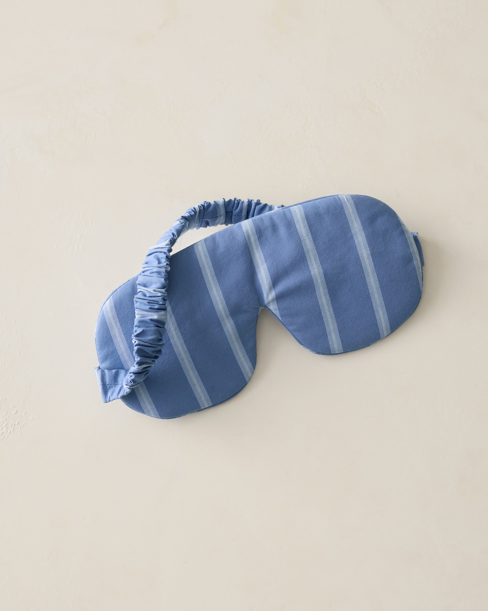Organic Cotton Eye Mask | Pinstripe Lake Multicolor