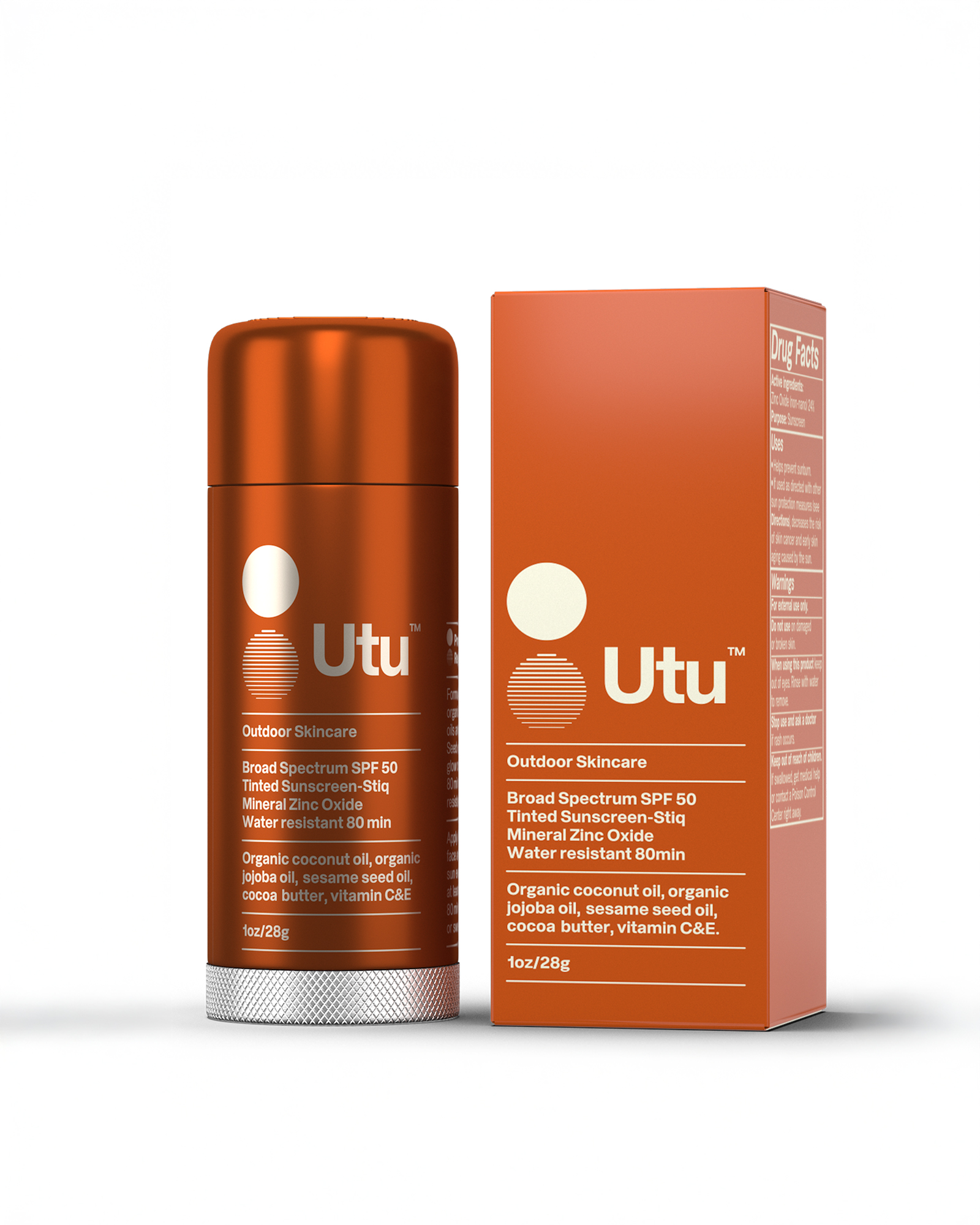 Utu SPF 50 Clean Mineral Sunscreen Stick