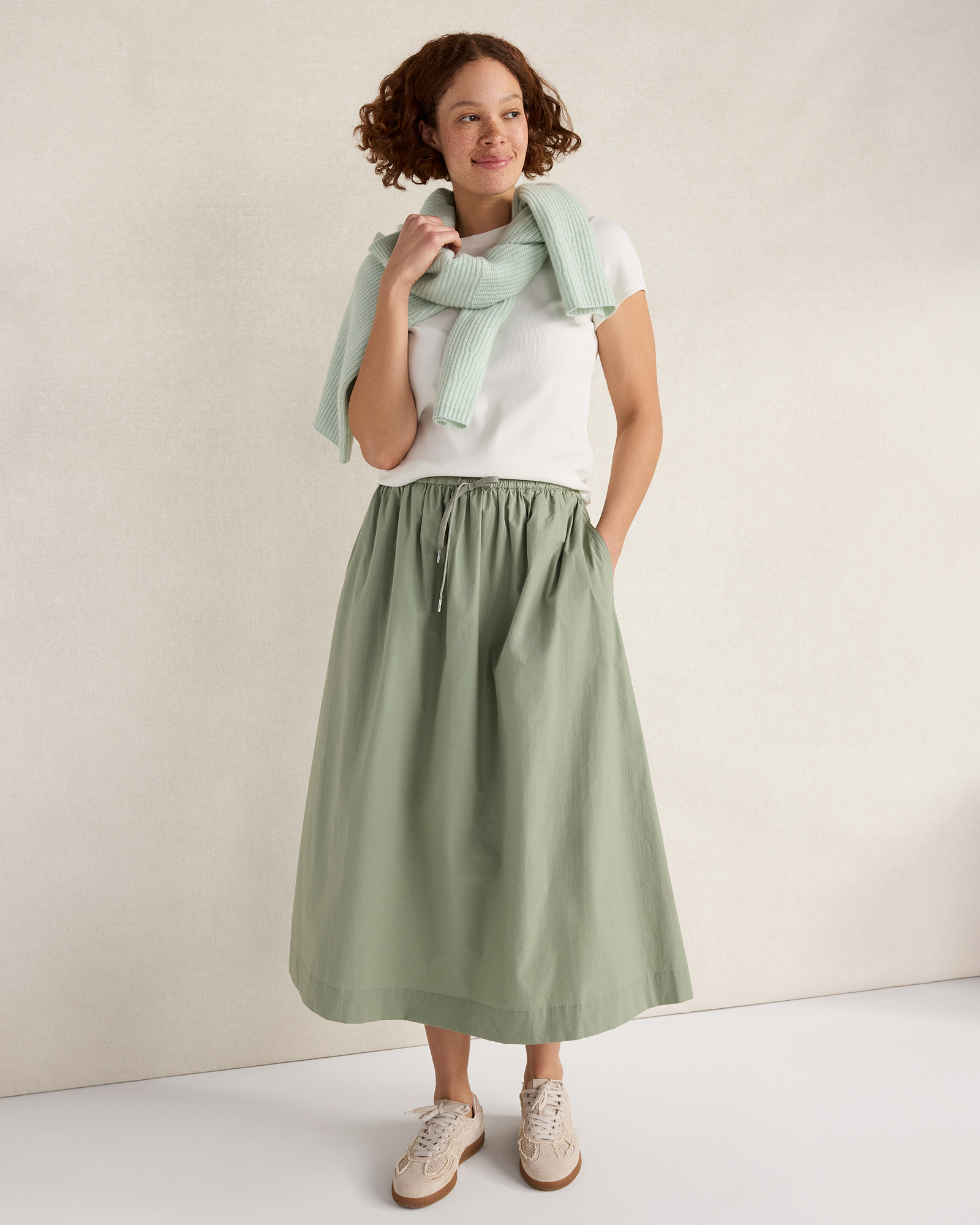 Varley Cambria Skirt Shadow Medium 168$