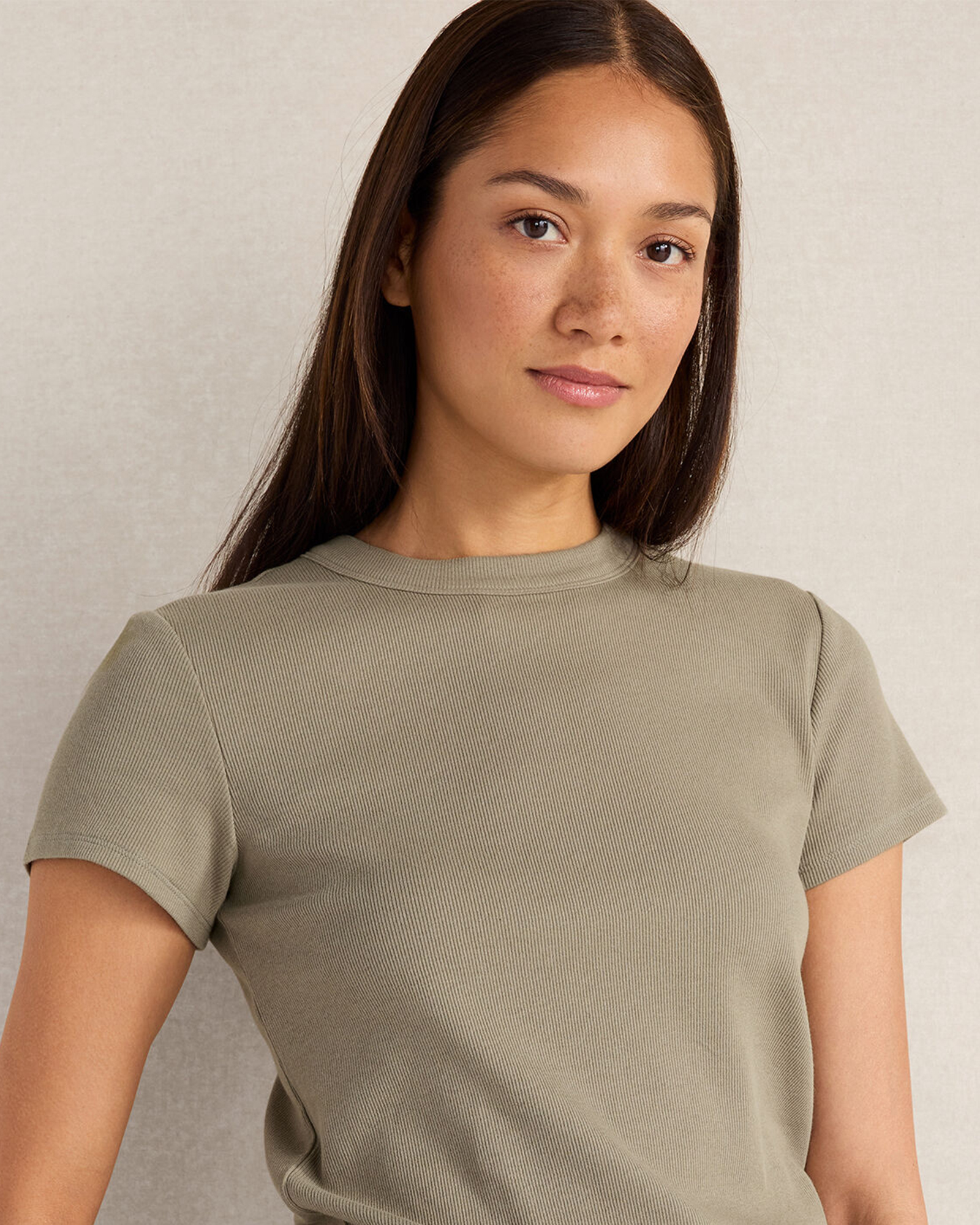 Organic Cotton Short Sleeve T-Shirt | Vetiver | Large