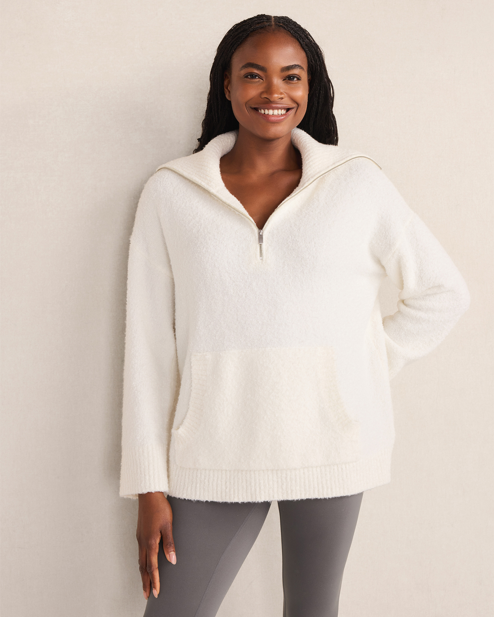 Balance Organic Cotton Ottoman Rib Pullover | Haven Well Within