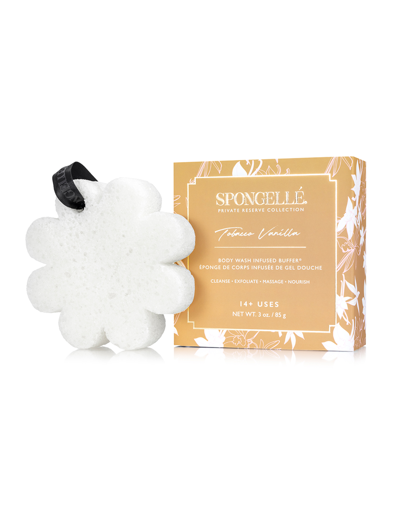 Spongellé Body Wash Infused Buffer in Tobacco Vanilla