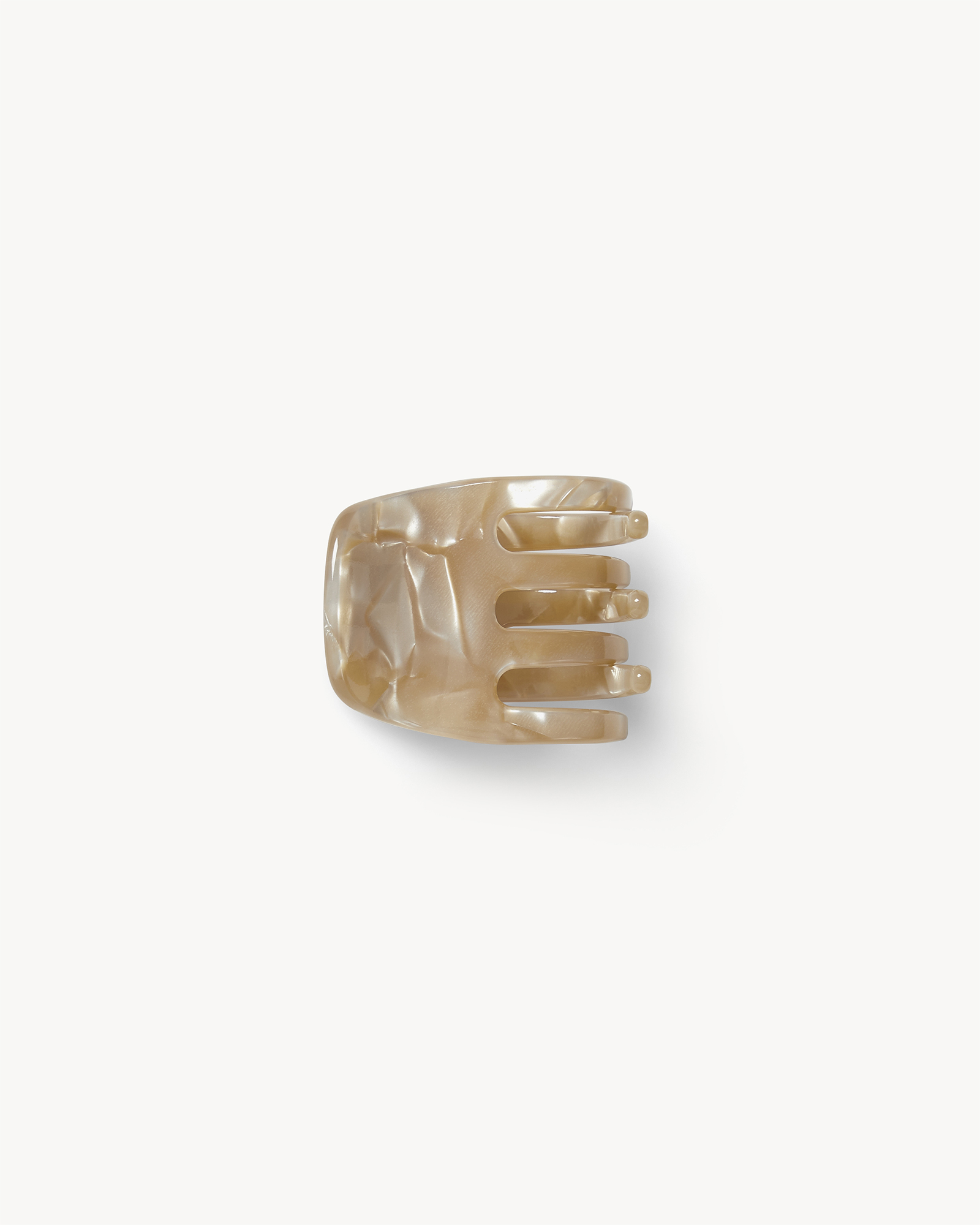Machete Mini Claw Hair Clip Sand Shell 001 17$