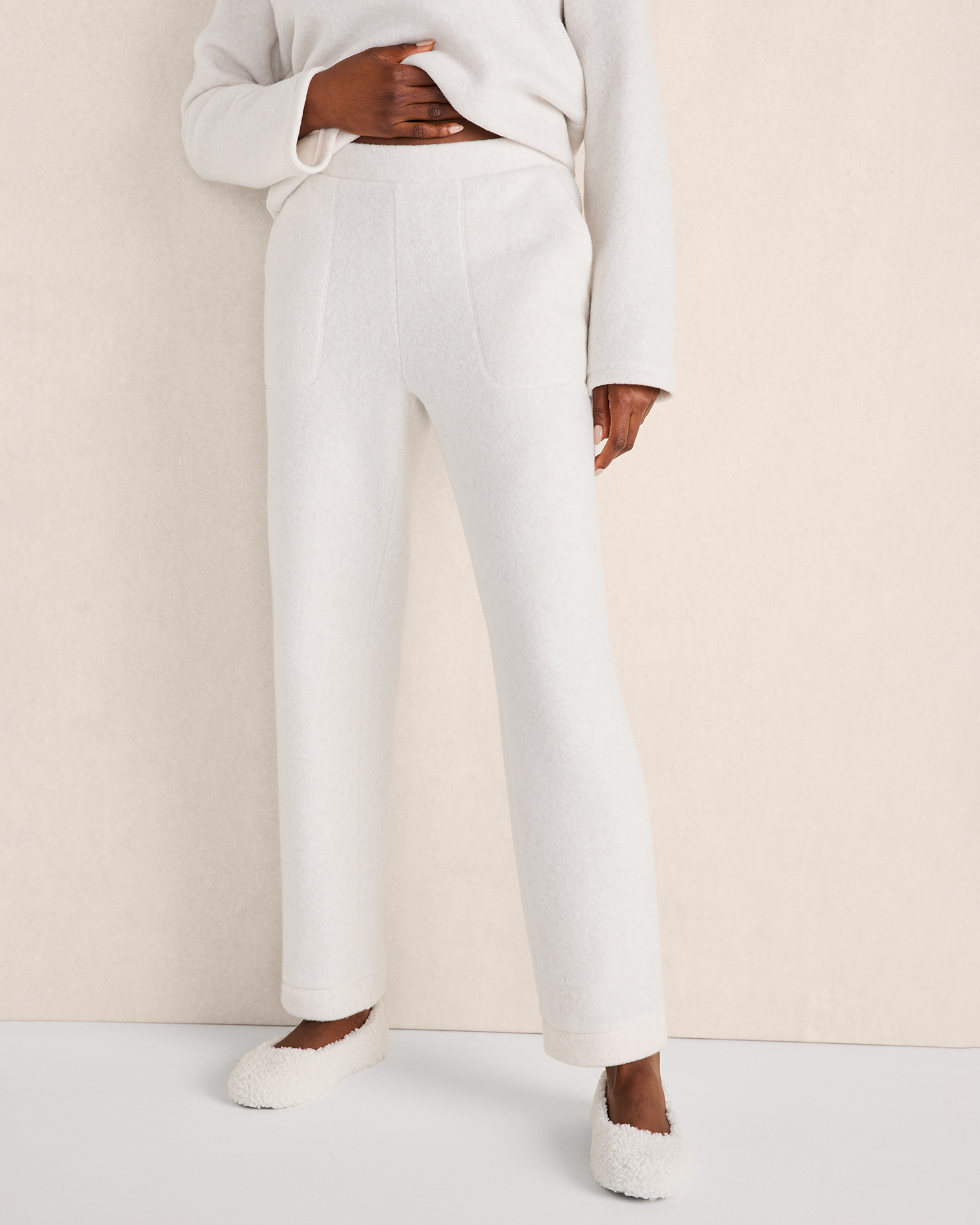 Organic Cotton Pintuck Wide Leg Pants | Haven Well Within