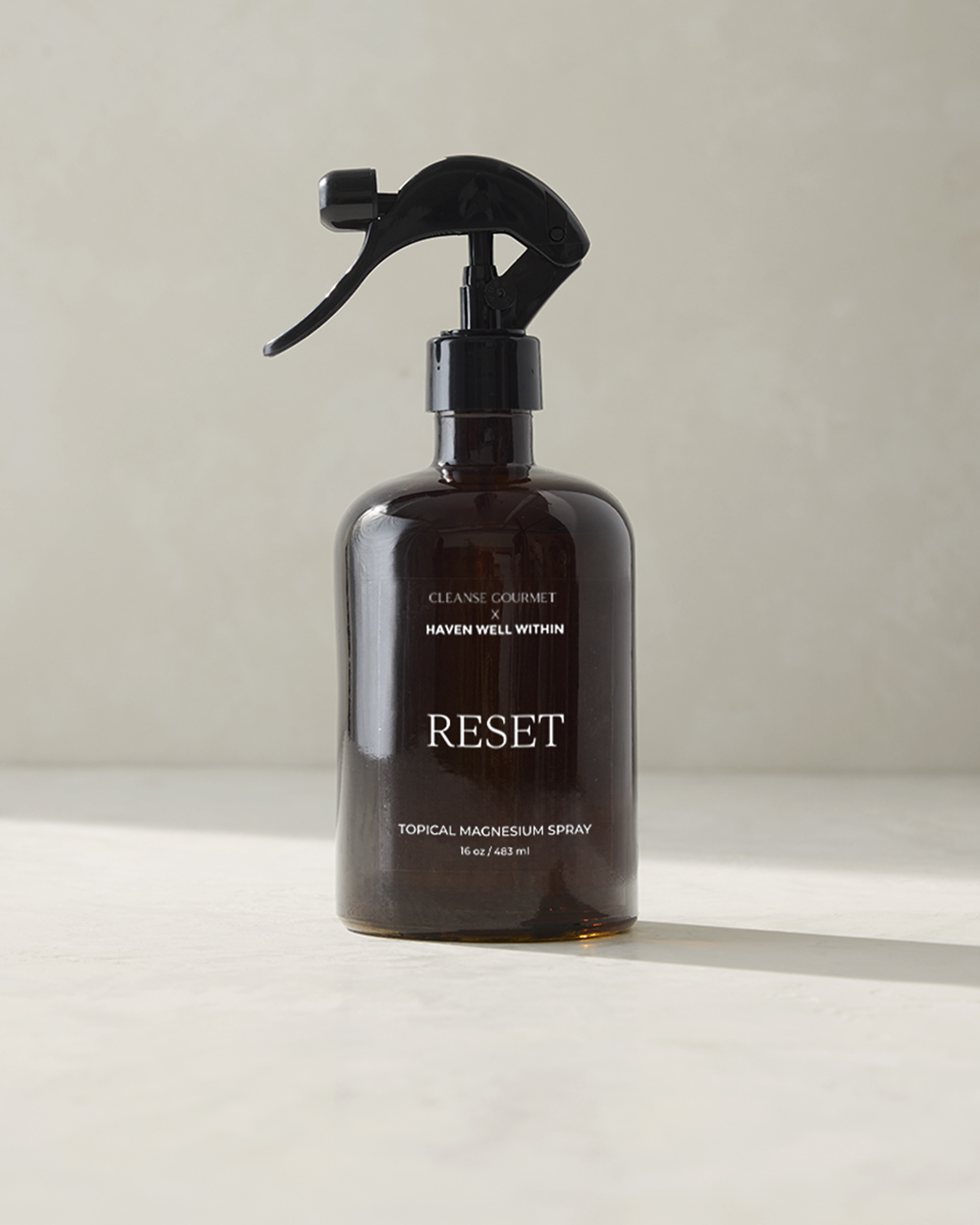 Cleanse Gourmet x 'Reset' Large Magnesium Body Spray
