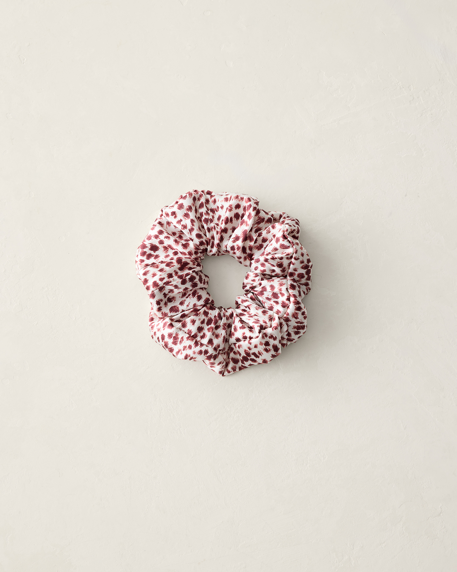 Washable Silk Animal Dot Scrunchie 001 23$