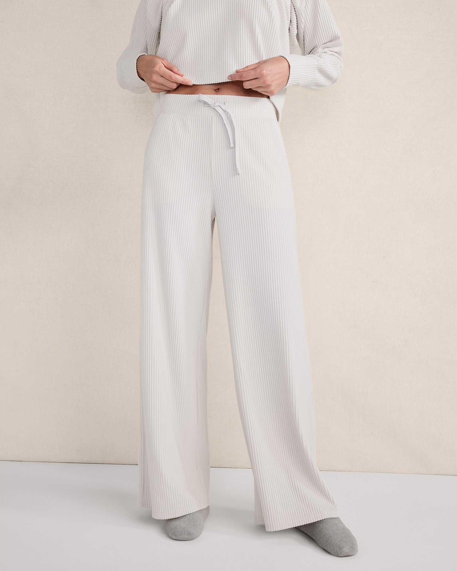 Organic Cotton Wide Leg Pants | Haven Well Within