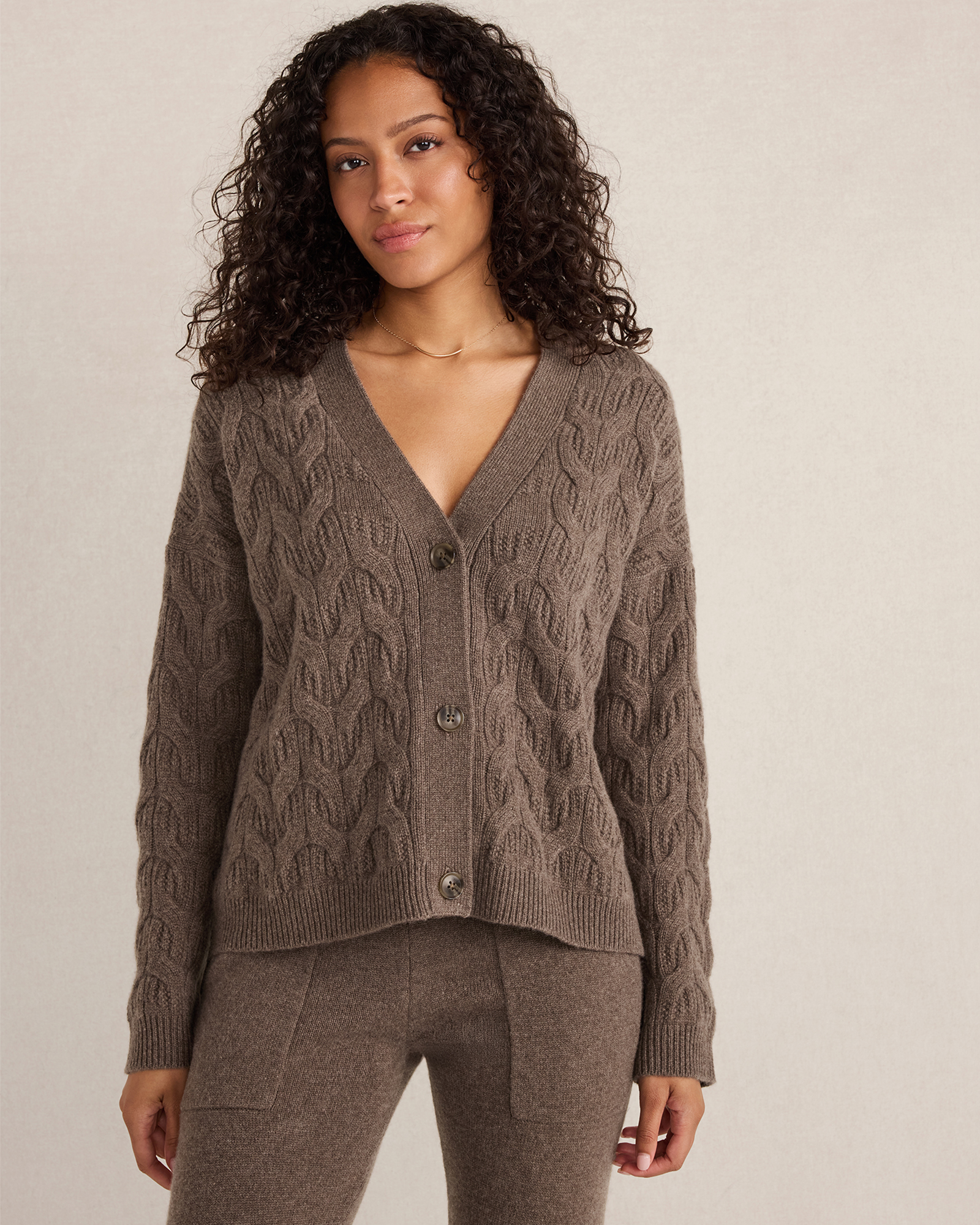 Organic Cotton Horizontal Stitch Cardigan | Haven Well Within