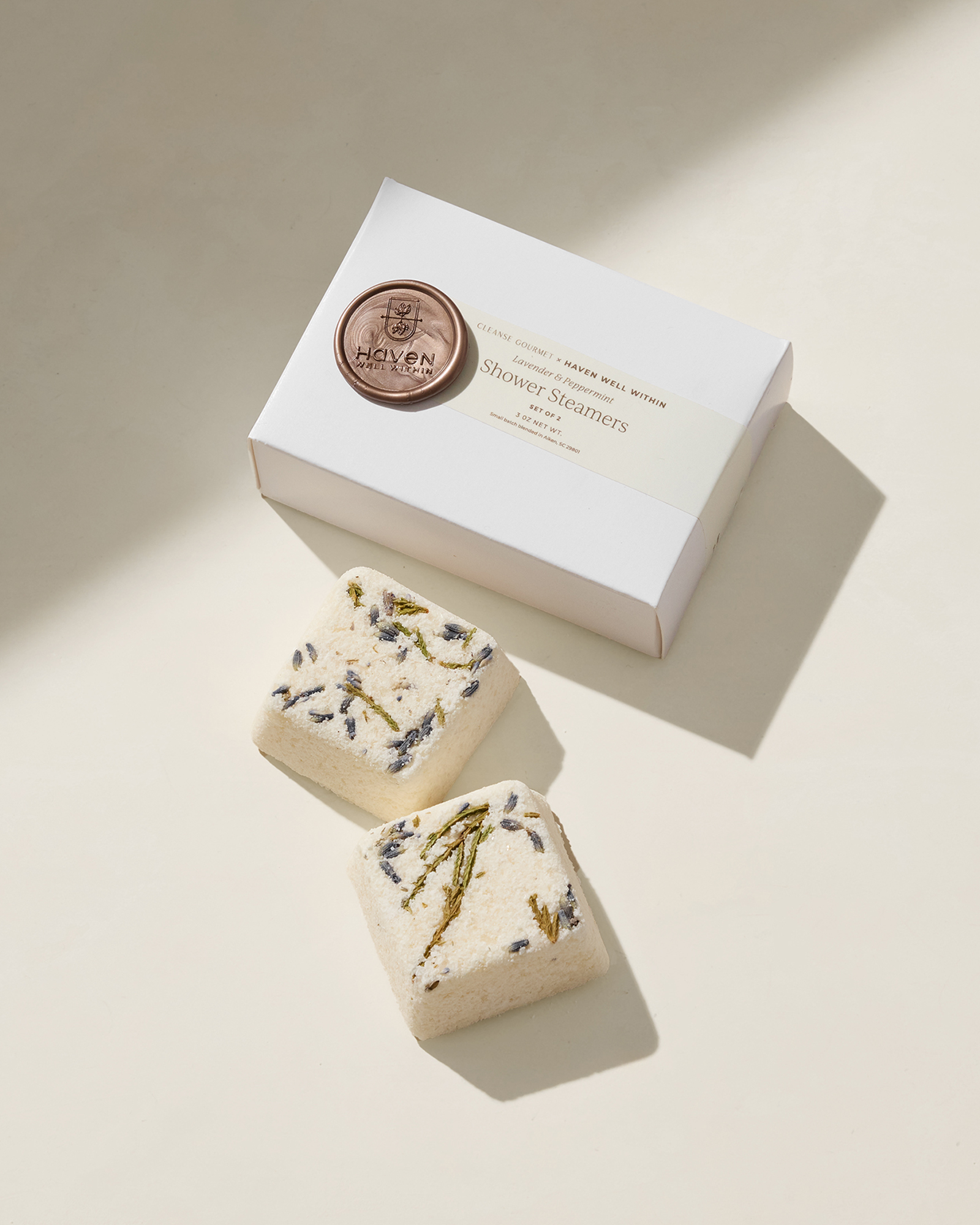 Cleanse Gourmet x HWW Lavender Shower Steamers 12$