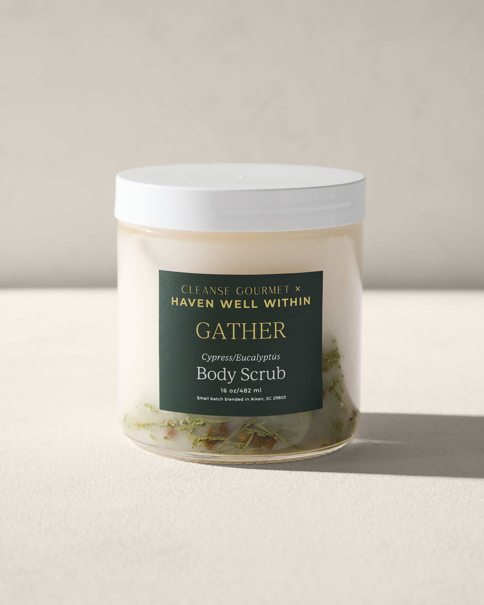 Cleanse Gourmet x Gather Body Scrub 48$