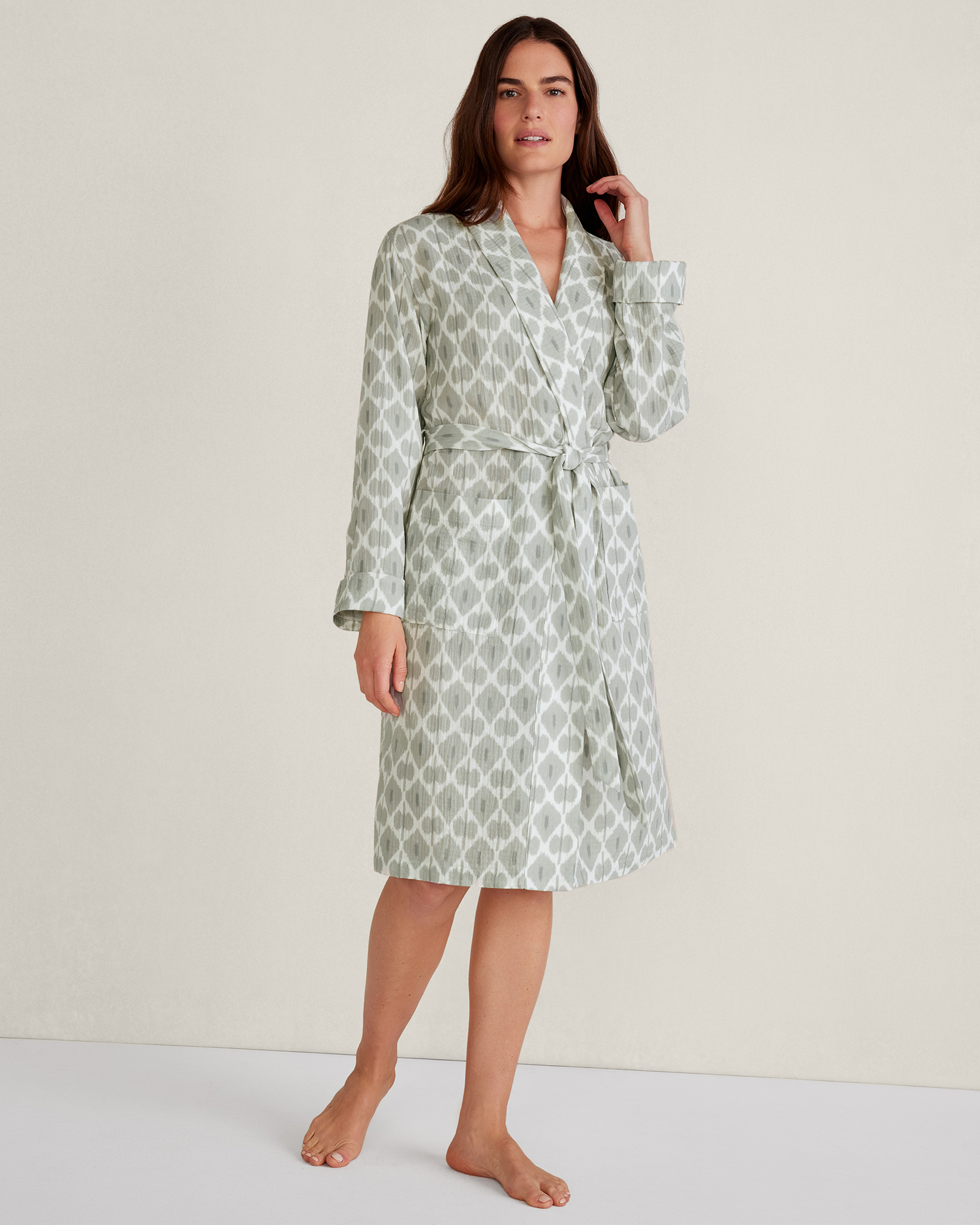 Organic Cotton Quilted Duvet Robe | Haven Well Within
