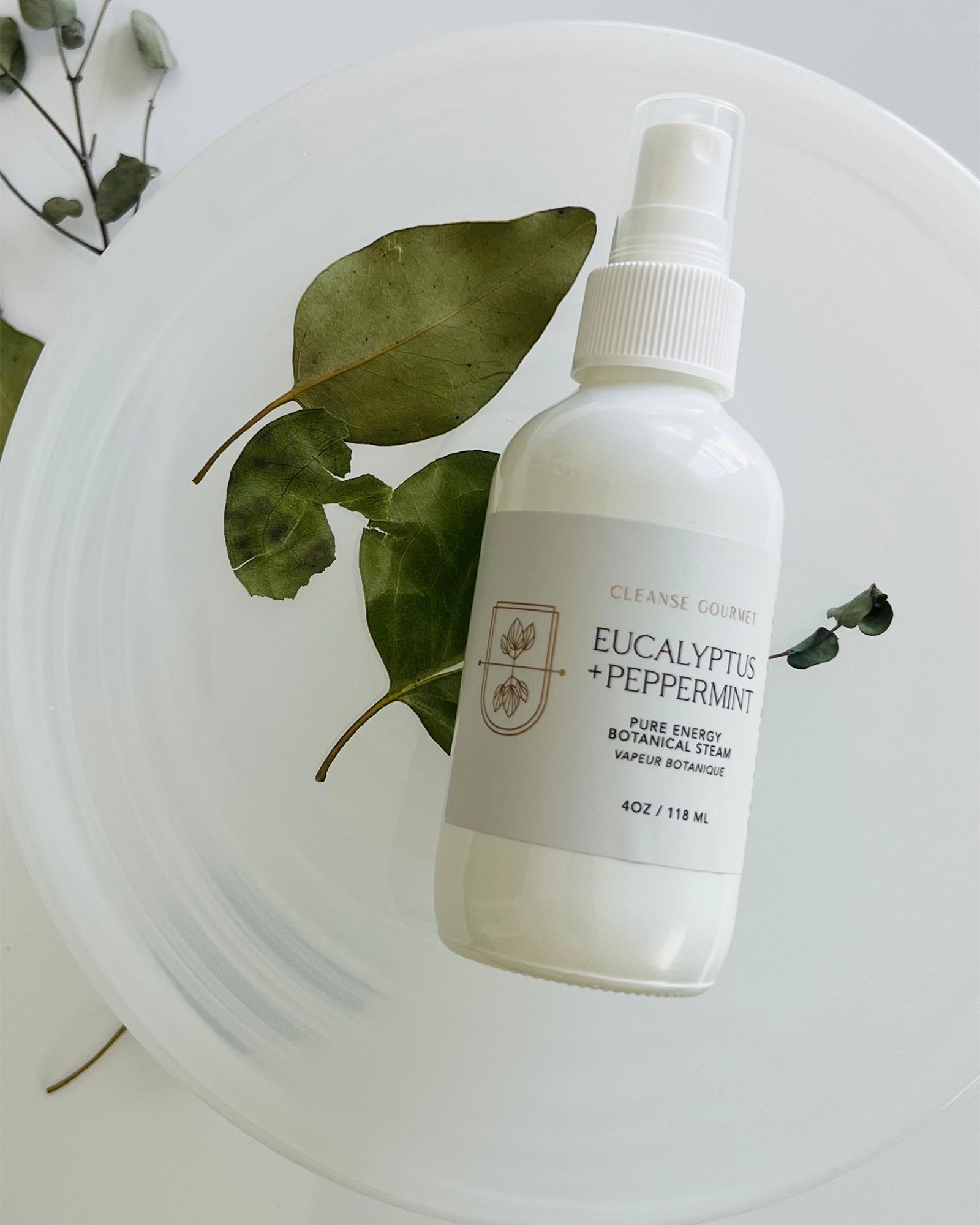 Cleanse Gourmet Botanical Steam Spray 32$