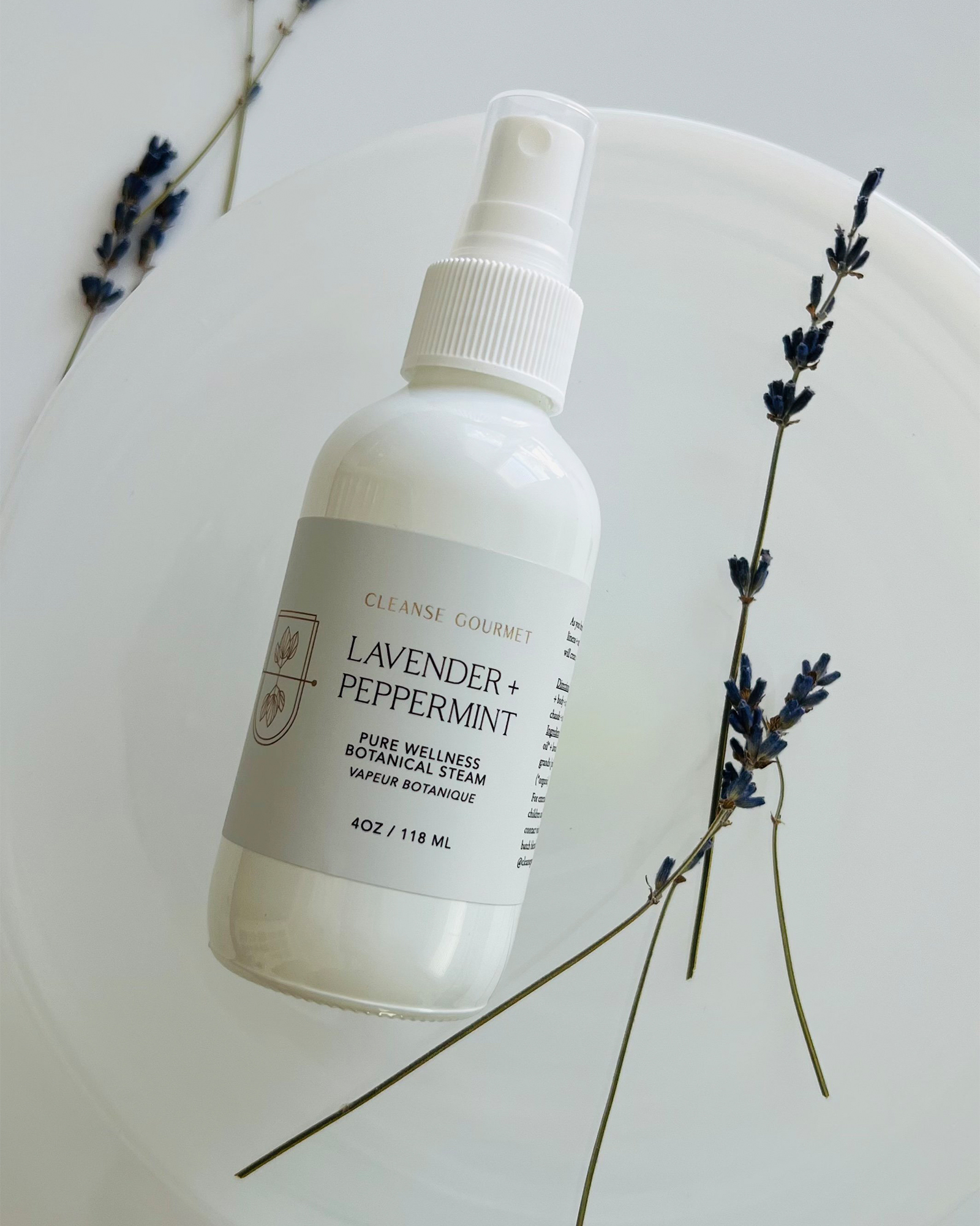 Cleanse Gourmet Botanical Steam Spray 32$