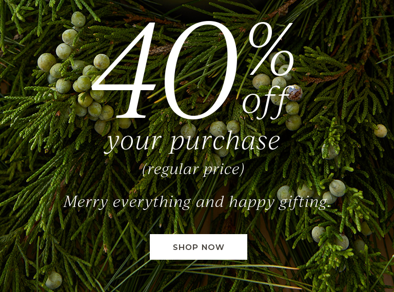 40% off your purchase. (regular-price)