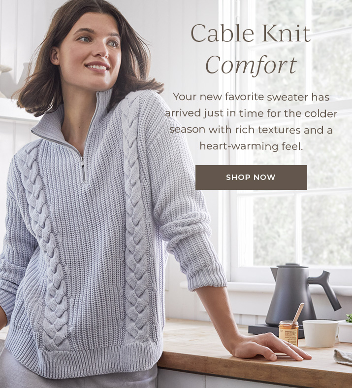 Cable Knit Comfort